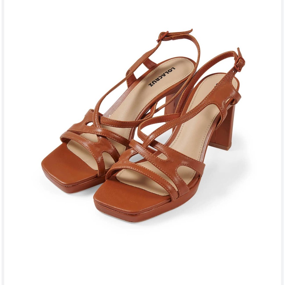 Lola Cruz sz 37 Womens Sandals Heels